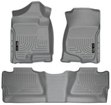 Husky Weatherbeater Front & 2nd Seat Floor Liners (Footwell Coverage) 98202 Husky Liners Floor Liner  AXOPROS