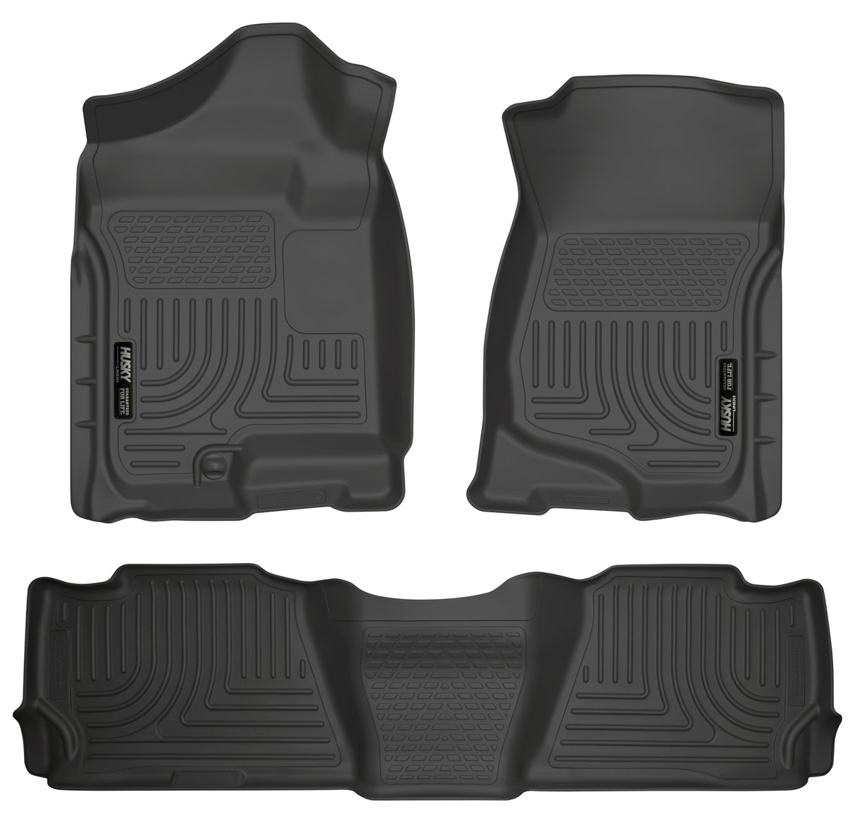 Husky Weatherbeater Front & 2nd Seat Floor Liners 98251 Husky Liners Floor Liner  AXOPROS