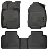 Husky Weatherbeater Front & 2nd Seat Floor Liners 98361 Husky Liners Floor Liner  AXOPROS