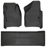 Husky Weatherbeater Front & 2nd Seat Floor Liners (Footwell Coverage) 98381 Husky Liners Floor Liner  AXOPROS