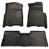 Husky Weatherbeater Front & 2nd Seat Floor Liners (Footwell Coverage) 98391 Husky Liners Floor Liner  AXOPROS