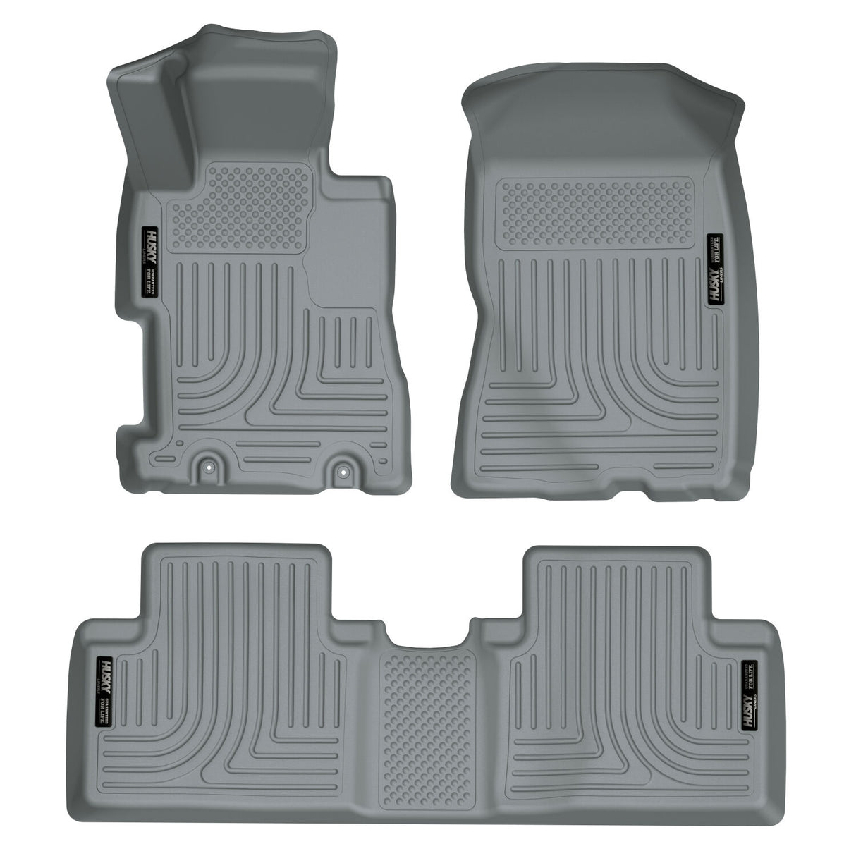 Husky Weatherbeater Front & 2nd Seat Floor Liners 98412 Husky Liners Floor Liner  AXOPROS