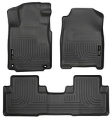 Husky Weatherbeater Front & 2nd Seat Floor Liners 98451 Husky Liners Floor Liner  AXOPROS