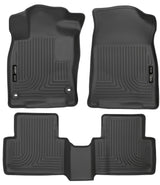 Husky Weatherbeater Front & 2nd Seat Floor Liners 98461 Husky Liners Floor Liner  AXOPROS