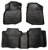 Husky Weatherbeater Front & 2nd Seat Floor Liners 98491 Husky Liners Floor Liner  AXOPROS