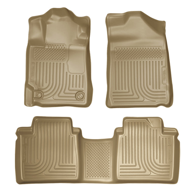Husky Weatherbeater Front & 2nd Seat Floor Liners 98513 Husky Liners Floor Liner  AXOPROS