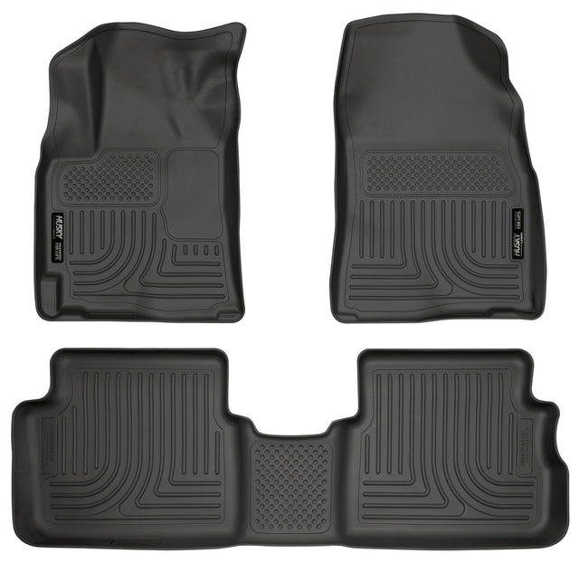 Husky Weatherbeater Front & 2nd Seat Floor Liners 98531 Husky Liners Floor Liner  AXOPROS