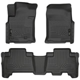 Husky Weatherbeater Front & 2nd Seat Floor Liners 98571 Husky Liners Floor Liner  AXOPROS