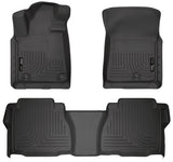 Husky Weatherbeater Front & 2nd Seat Floor Liners (Footwell Coverage) 98581 Husky Liners Floor Liner  AXOPROS