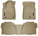 Husky Weatherbeater Front & 2nd Seat Floor Liners (Footwell Coverage) 98583 Husky Liners Floor Liner  AXOPROS