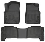 Husky Weatherbeater Front & 2nd Seat Floor Liners 98611 Husky Liners Floor Liner  AXOPROS