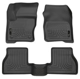 Husky Weatherbeater Front & 2nd Seat Floor Liners 98771 Husky Liners Floor Liner  AXOPROS