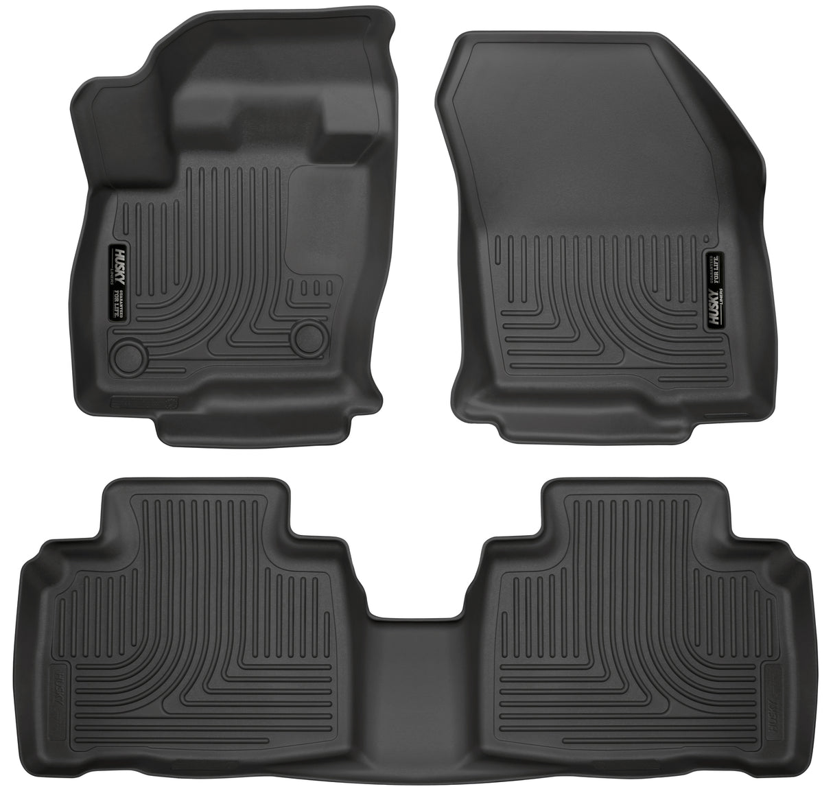 Husky Weatherbeater Front & 2nd Seat Floor Liners 98781 Husky Liners Floor Liner  AXOPROS