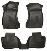 Husky Weatherbeater Front & 2nd Seat Floor Liners 98841 Husky Liners Floor Liner  AXOPROS