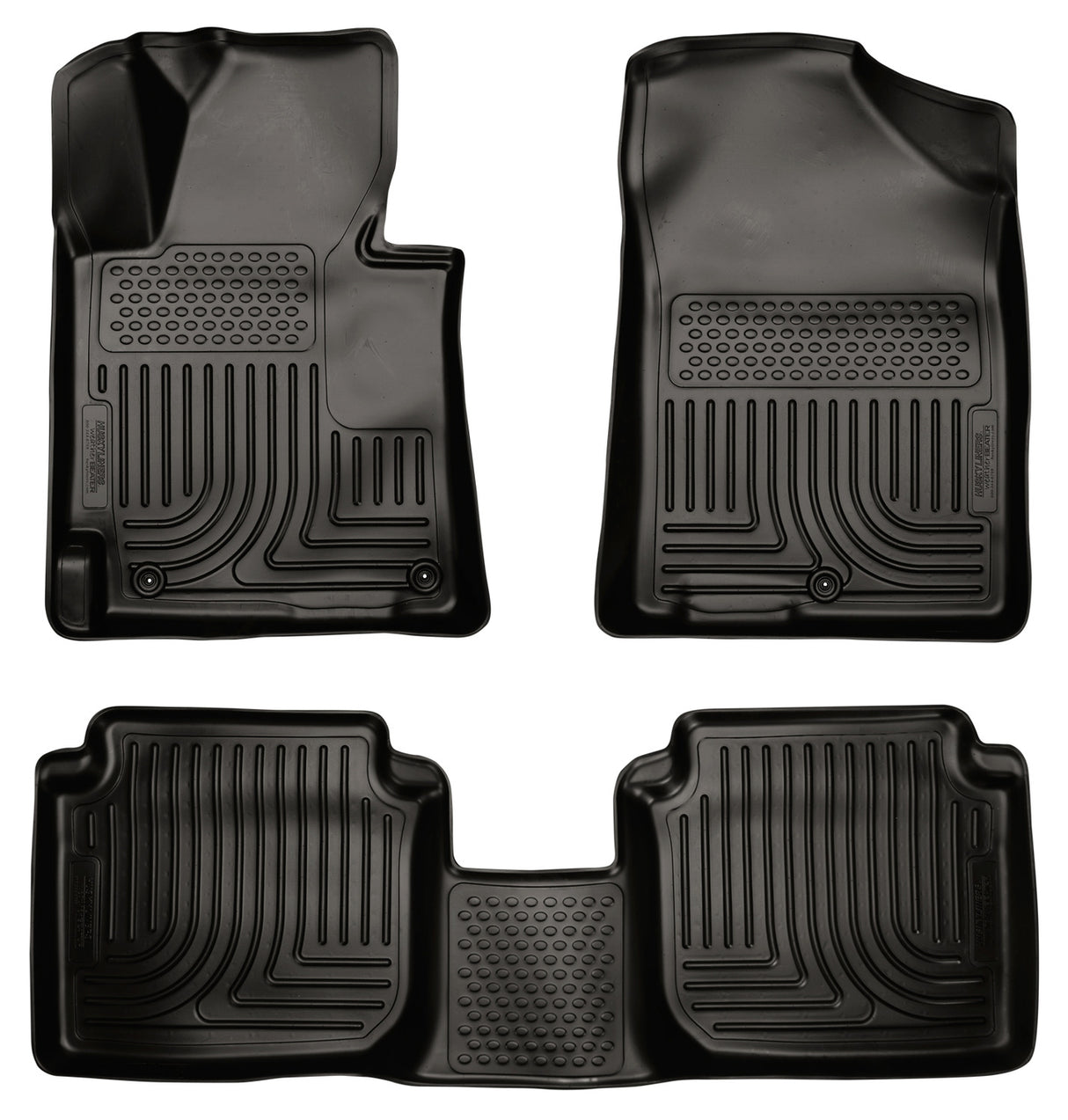 Husky Weatherbeater Front & 2nd Seat Floor Liners 98891 Husky Liners Floor Liner  AXOPROS