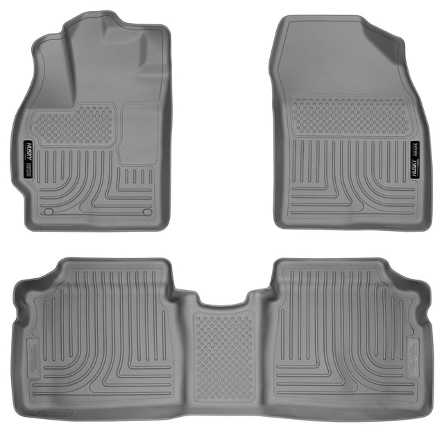 Husky Weatherbeater Front & 2nd Seat Floor Liners 98922 Husky Liners Floor Liner  AXOPROS