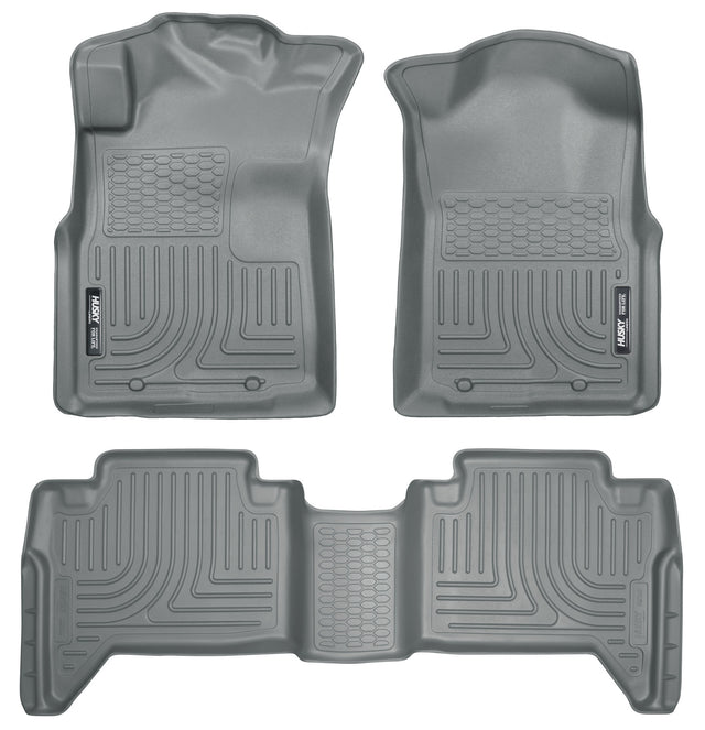 Husky Weatherbeater Front & 2nd Seat Floor Liners (Footwell Coverage) 98952 Husky Liners Floor Liner  AXOPROS