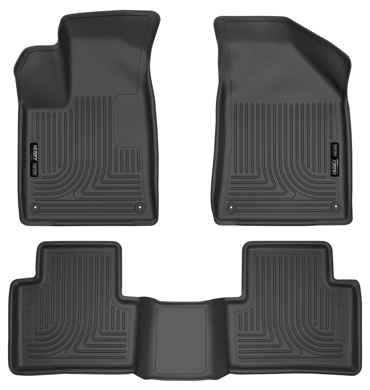 Husky Weatherbeater Front & 2nd Seat Floor Liners 99071 Husky Liners Floor Liner  AXOPROS