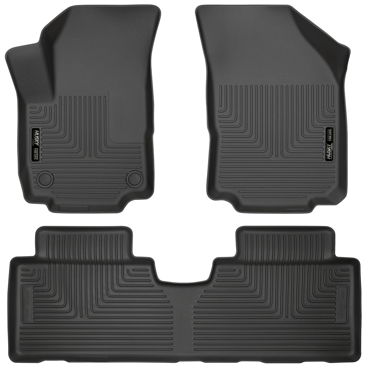 Husky Weatherbeater Front & 2nd Seat Floor Liners 99131 Husky Liners Floor Liner  AXOPROS