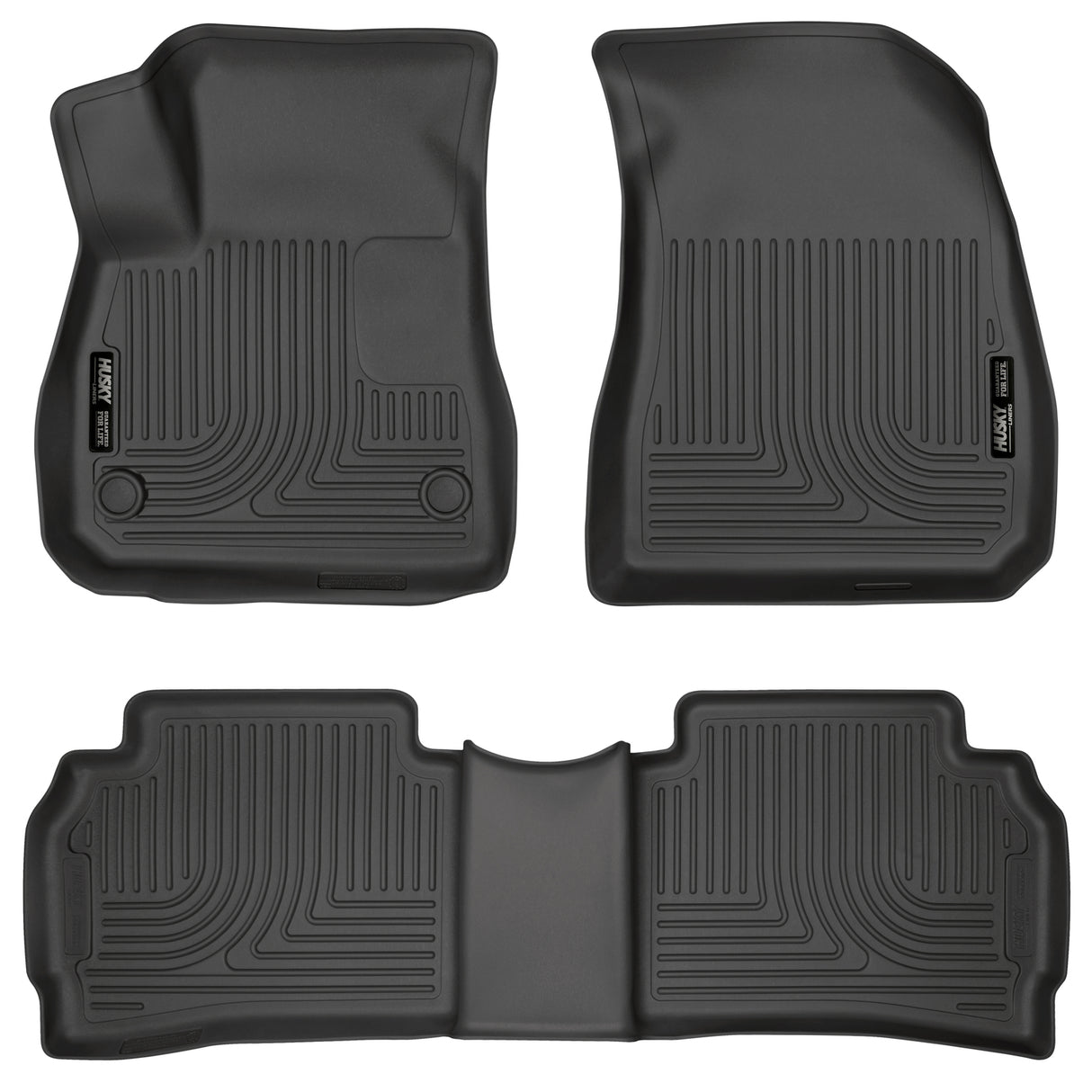 Husky Weatherbeater Front & 2nd Seat Floor Liners 99191 Husky Liners Floor Liner  AXOPROS