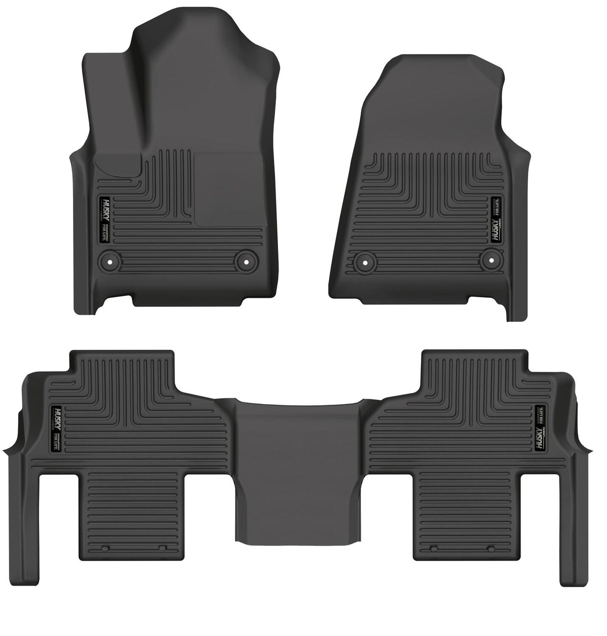 Husky Weatherbeater Front & 2nd Seat Floor Liners 99251 Husky Liners Floor Liner  AXOPROS