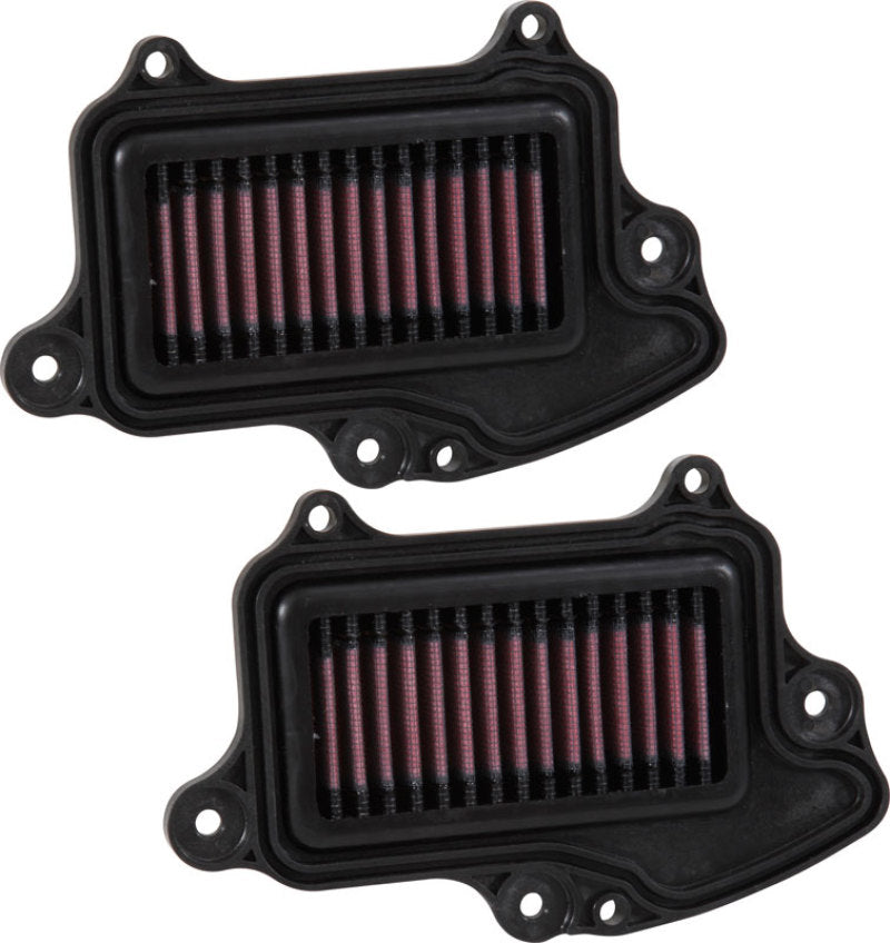 K&N 16-17 Suzuki Boulevard M90 1462CC Replacement Drop In Air Filter (Set of 2) K&N Engineering Air Filters - Direct Fit  AXOPROS
