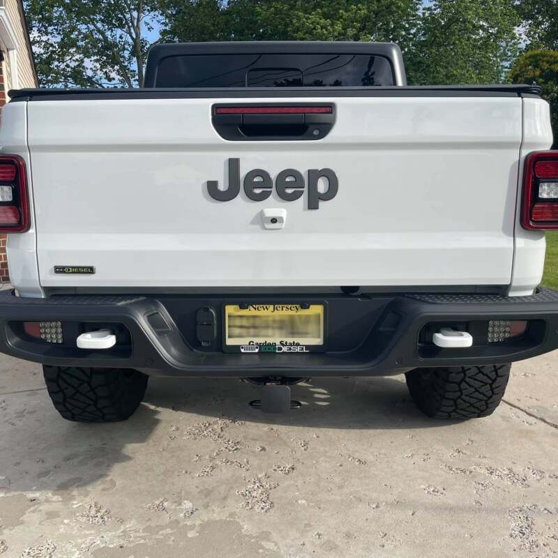 Oracle Jeep Gladiator JT Rear Bumper LED Reverse Lights w/ Plug & Play Harness - 6000K ORACLE Lighting Tail Lights  AXOPROS