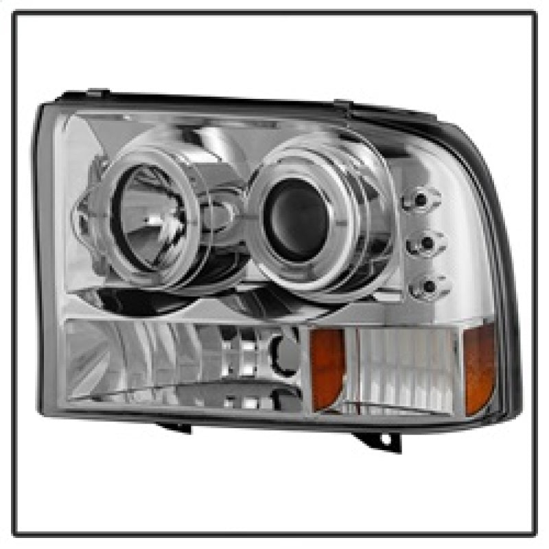 Spyder Ford F250 Super Duty 99-04 Projector Version 2 LED Halo LED Chrm PRO-YD-FF25099-1P-G2-C SPYDER Headlights  AXOPROS