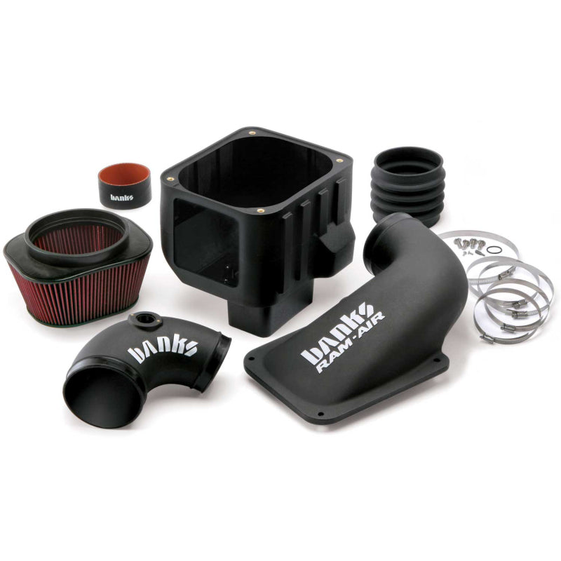 Banks Power 06-07 Chevy 6.6L LLY/LBZ Ram-Air Intake System - Dry Filter Banks Power Short Ram Air Intakes  AXOPROS