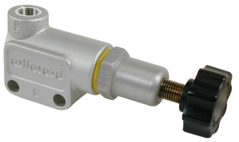 Wilwood Proportioning Valve - Knob Adjust M10x1 BBF Inlet & Outlet Wilwood Brake Hardware  AXOPROS