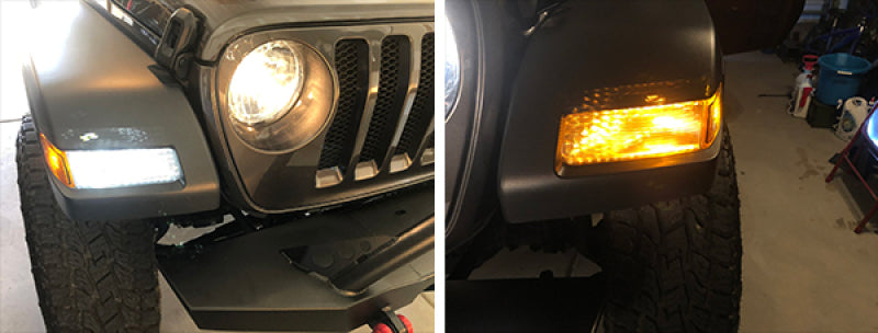 Oracle 7443-CK LED Switchback High Output Can-Bus LED Bulbs - Amber/White Switchback ORACLE Lighting Bulbs  AXOPROS