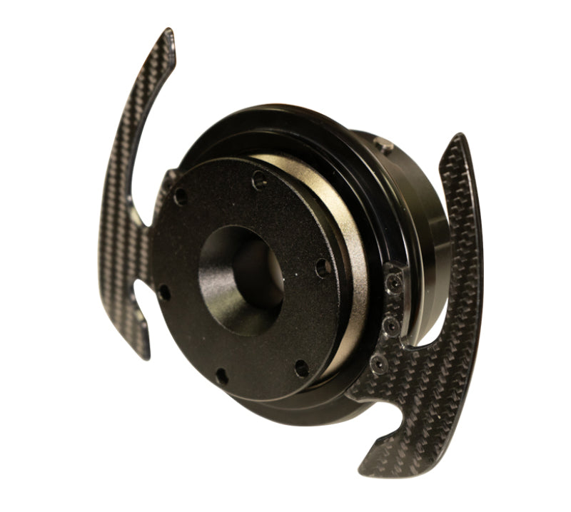 NRG Quick Release Kit Gen 4.0 - Black Body / Black Ring w/ CF Handles NRG Quick Release Adapters  AXOPROS