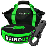 Rhino USA 20Ft Tow Strap/Hitch Combo Rhino USA Tow Straps  AXOPROS