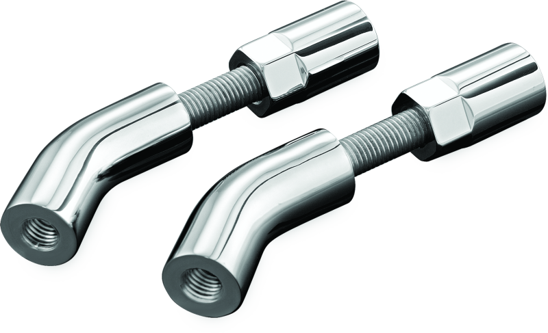 Kuryakyn Mirror Stem 3in Outward Extenders Chrome Kuryakyn Rear View Mirrors  AXOPROS