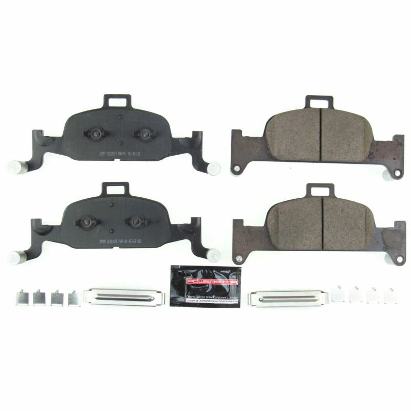 Power Stop 17-18 Audi A4 Front Z23 Evolution Sport Brake Pads w/Hardware PowerStop Brake Pads - Performance  AXOPROS