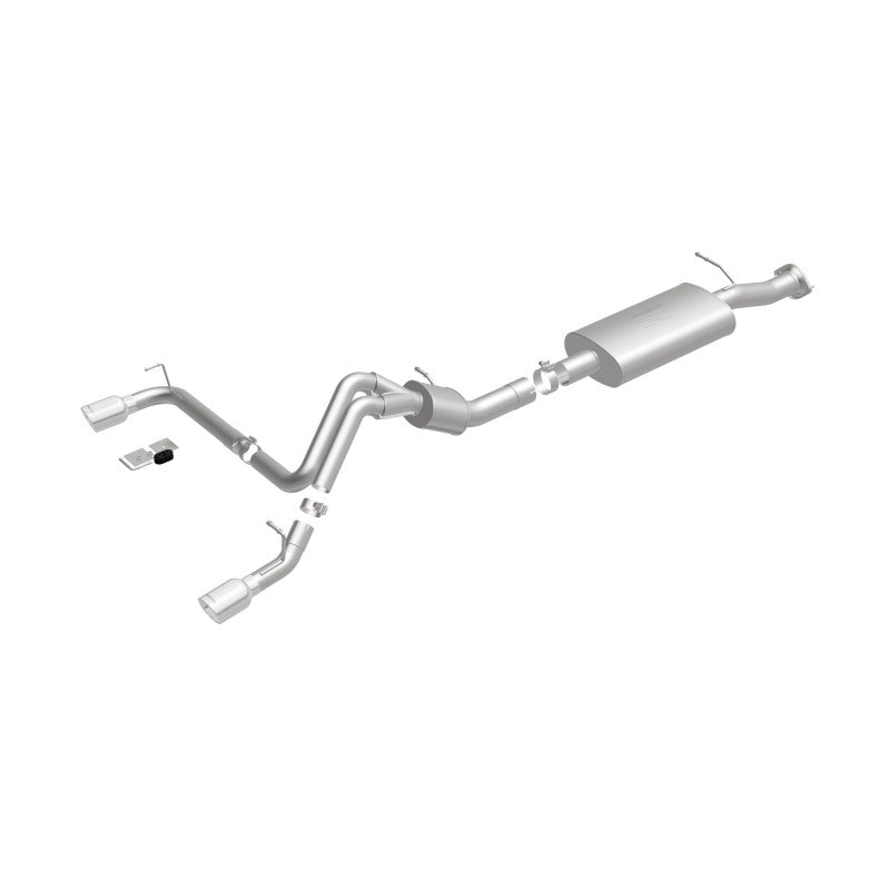MagnaFlow Sys C/B 07 GM Hummer H2 Split Rear Magnaflow Catback  AXOPROS