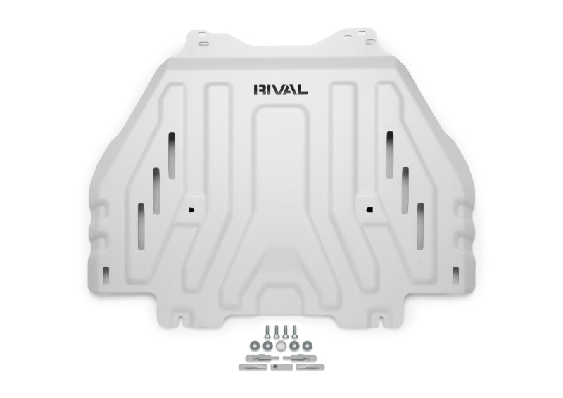 Rival 2025 Toyota 4Runner 6th Gen Gas Engine Aluminum Transmission Catalytic Converter Skid Plate Rival 4x4 Skid Plates  AXOPROS