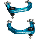 Camburg 2024 Toyota Tacoma 2WD/4WD KINETIK V2 Performance Billet X-Joint XL Upper Arms (KING BLUE) Camburg Suspension Arms & Components  AXOPROS
