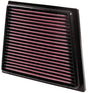 K&N 08 Ford Fiesta 1.25L-L4 Drop In Air Filter K&N Engineering Air Filters - Drop In  AXOPROS