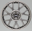 BBS XR 18x8 5x112 37mm Offset 82mm Bore PFS/Clip Req Gloss Platinum Wheel BBS Wheels - Cast  AXOPROS
