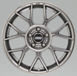 BBS XR 18x8 5x112 37mm Offset 82mm Bore PFS/Clip Req Gloss Platinum Wheel BBS Wheels - Cast  AXOPROS