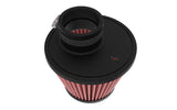 K&N Universal Clamp-on Air Filter 2in Flange ID 5-3/16in Base 3-1/2in Top 3-11/16in Height w/ Vent K&N Engineering Air Filters - Universal Fit  AXOPROS