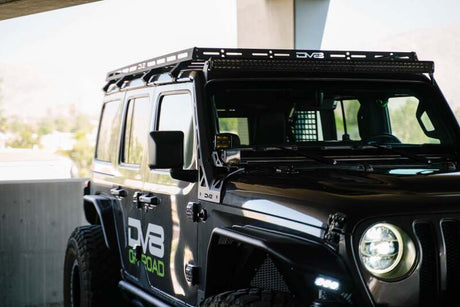 DV8 Offroad DV8 Offroad 2018+ Jeep Wrangler JL Light Bar Mount Light Mounts aftermarket performance part
