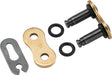 BikeMaster 520 BMOR O-Ring Clip Link - Gold BikeMaster Chains  AXOPROS