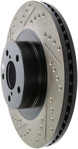 StopTech Slotted & Drilled Sport Brake Rotor Stoptech Brake Rotors - Slot & Drilled  AXOPROS