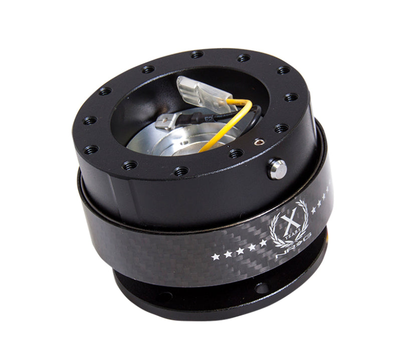 NRG Quick Release Gen 2.0 - Black Body / Black Carbon Fiber Ring NRG Quick Release Adapters  AXOPROS