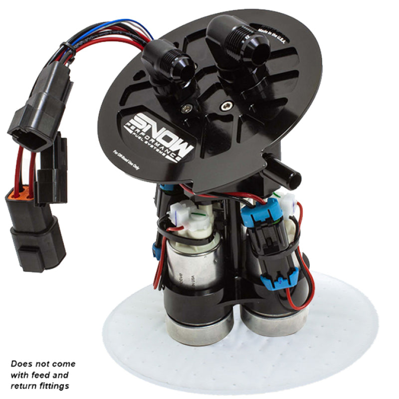 Snow Performance Snow Performance 2011+Mustang Xtreme Version Fuel Hat (3 Pump 3-295 ) Fuel Pumps aftermarket performance part