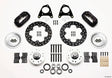 Wilwood Forged Dynalite Front Drag Kit Drilled Rotor 87-93 Mustang 84-86 SVO 5 Lug Wilwood Big Brake Kits  AXOPROS