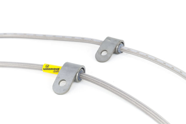 Goodridge 09-12 Cadillac CTS-V (All CTS-V w/ Brembo Brakes) Stainless Steel Brake Line Kit Goodridge Brake Line Kits  AXOPROS