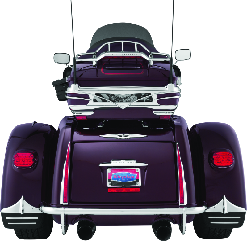 Kuryakyn Trunk Latch/Keyhole Accent For Trikes Chrome Kuryakyn Trunks  AXOPROS